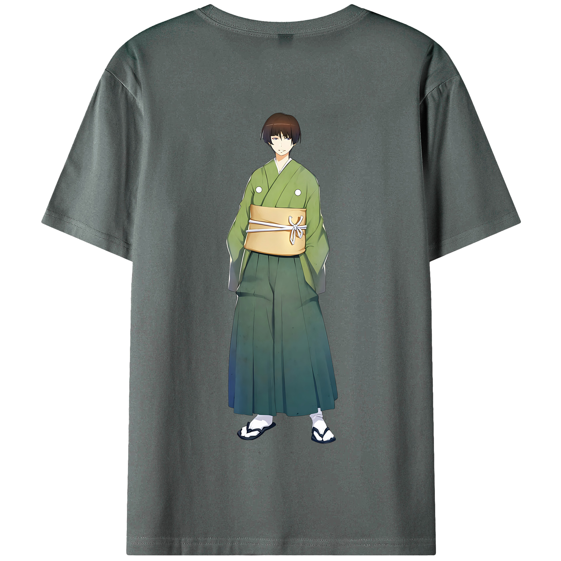 （画像用） 刀剣乱舞 Touken Ranbu 綿100％半袖Tシャツ（背面プリント）